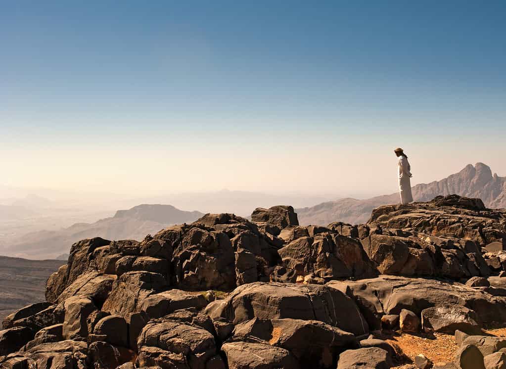 Jebel Shams Gebirge Oman